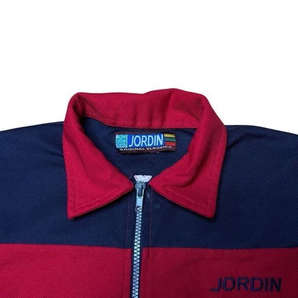 Y2K Jordin Jeans Sportswear Polo Shirt Women’s Medium - Picture 3 of 4